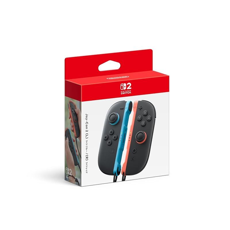 【新品】 【任天堂純正品】Joy-Con 2 (L) ライトブルー/(R) ライトレッド 1 10,961円