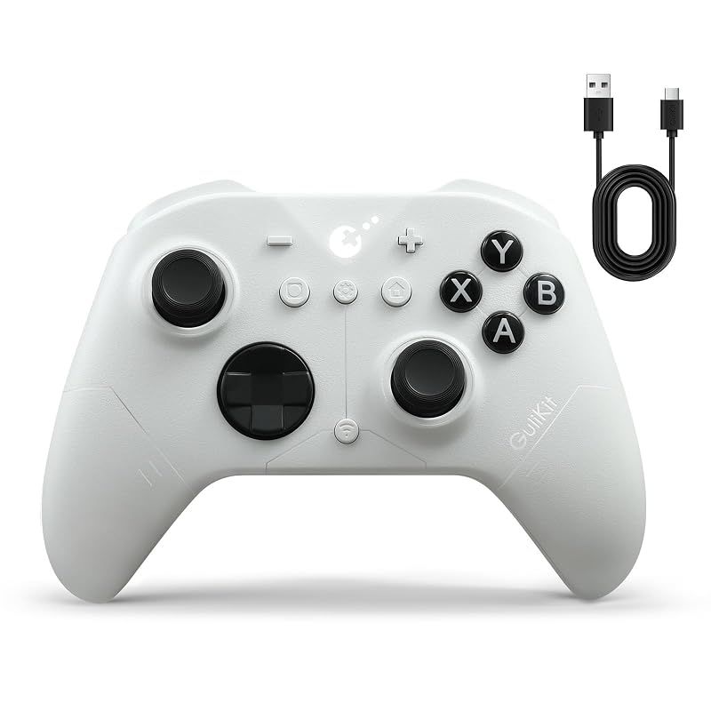 【新品】 GuliKit ES Pro コントローラー PC/Switch/Switch2/Android対応 無線/有線接続 TMRスティック ドリフト防止 1
