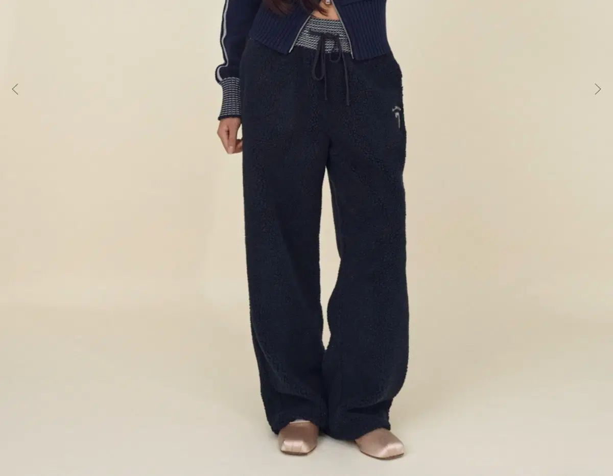 グロウニー ブークレパンツ ネイビー S 新品