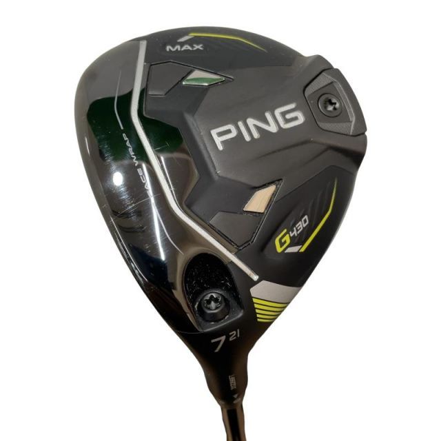 【中古】 ピン G430 MAX 7W レフティ フェアウェイウッド FW PING TOUR 2.0 BLACK 65(FW) (フレックスS) メンズ 男性用 左利き レフティ 左用 Cランク ゴルフクラブ