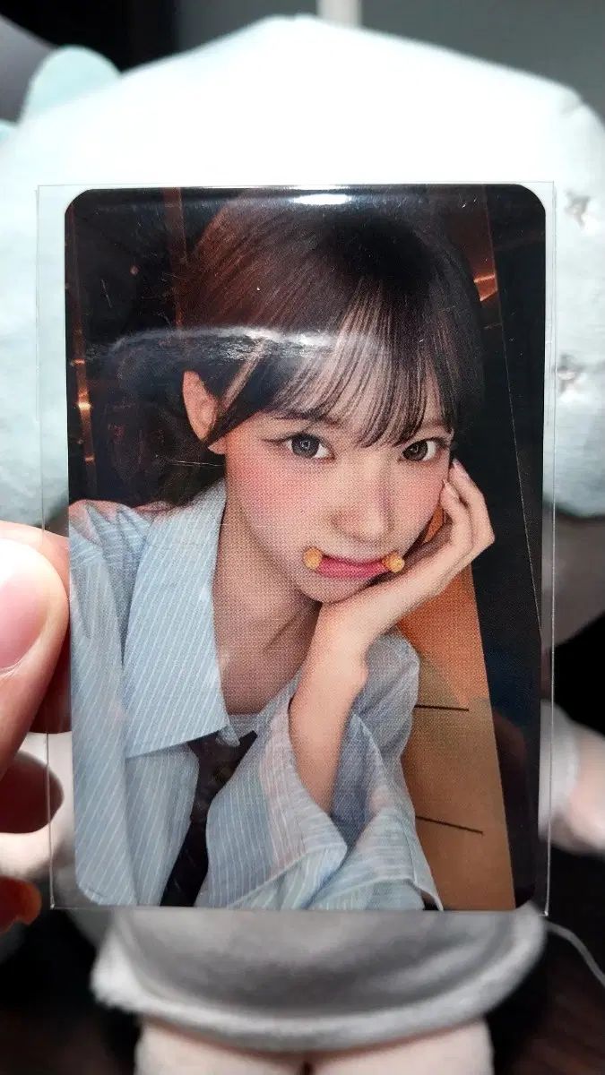 リーセンヌ ONE PLUSCHAT 未公開トレカ 未開封 新 エビせんべい トレカ
