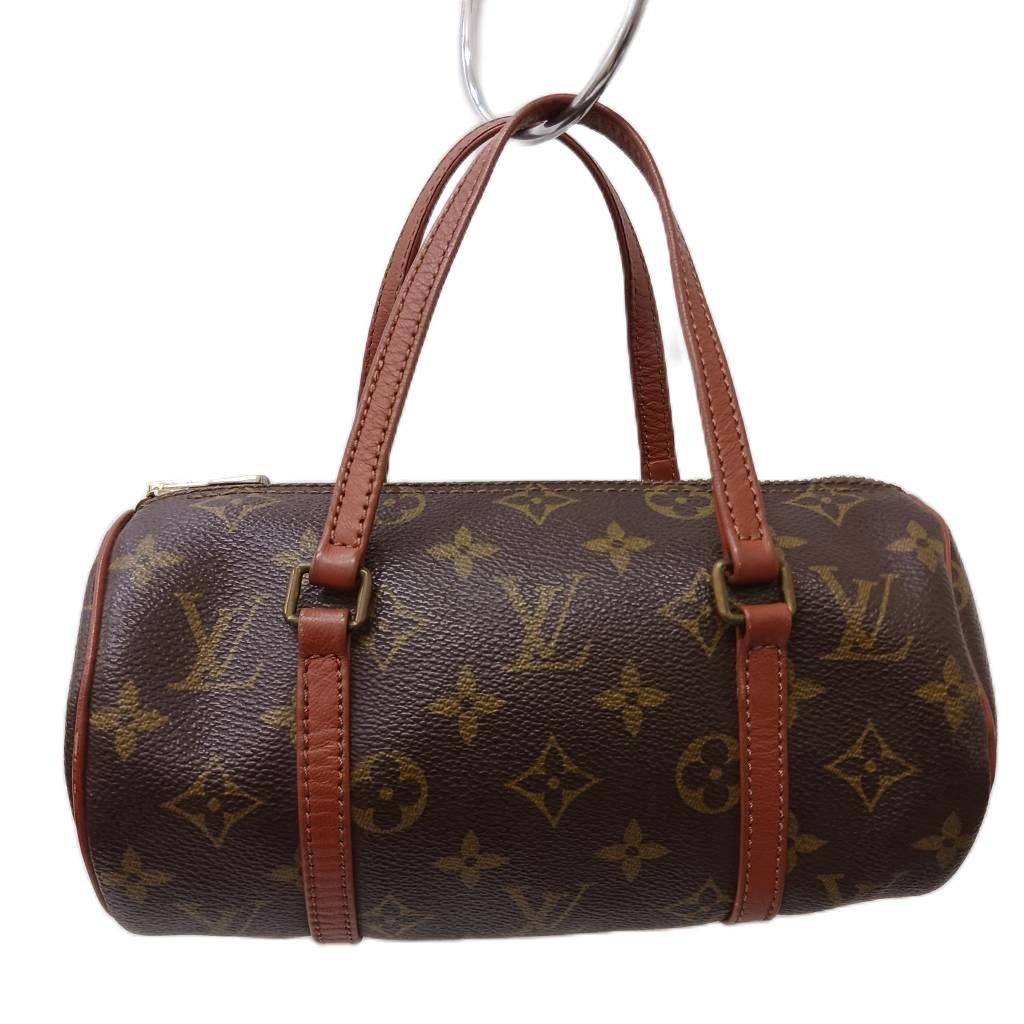 ルイヴィトン LOUIS VUITTON パピヨン22 モノグラム ハンドバッグ 旧型 茶 ブラウン M51367 /TK ■OH