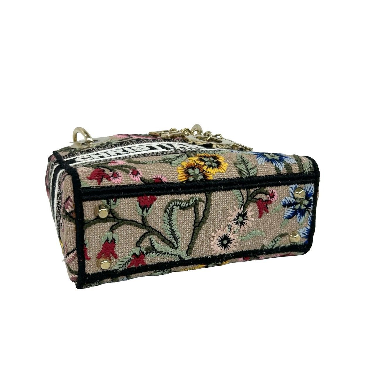 ほぼ未使用 袋付 Christian Dior ディオール レディ ディーライト ミニ