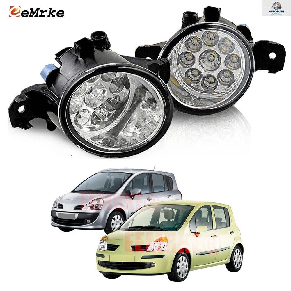 ルノー グランド モデュス モデュス 2004-2019 用アップグレード LED フォグランプ アセンブリ PTF ランプ DRL フロントバンパー デイタイ 9,585円