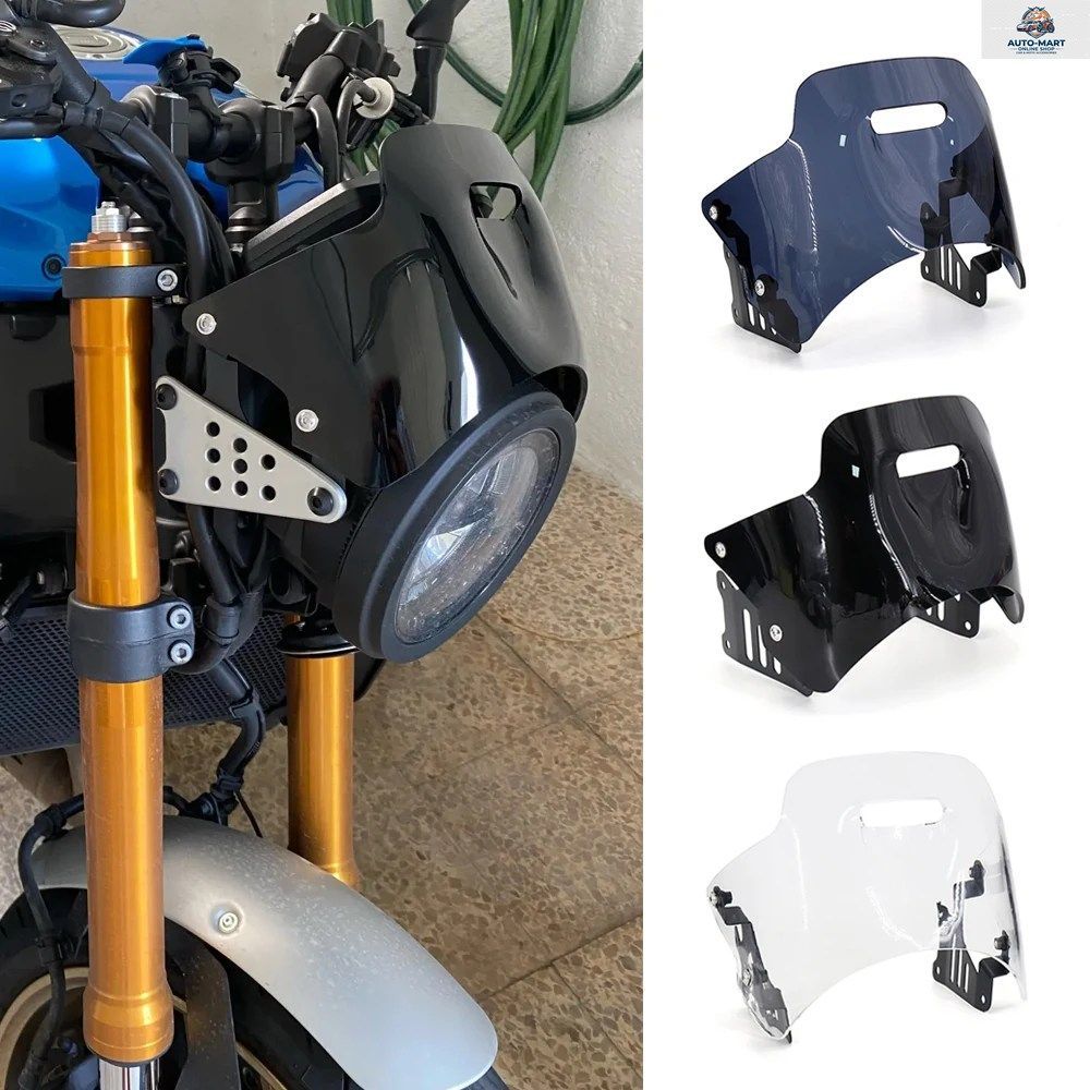 ヤマハ XSR900 XSR 900 2022 2023 2024 用 XSR900 バイク アクセサリー コックピットバイザー ヘッドライトカウル ウインドスクリーン ウイ