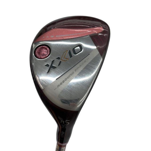 【中古】 ダンロップ XXIO(2024) H5(ボルドー) レディース ユーティリティ UT XXIO MP1300L(HB) ボルドー (フレックスA) レディース 女性用 右利き 右用 Cランク ゴルフクラブ