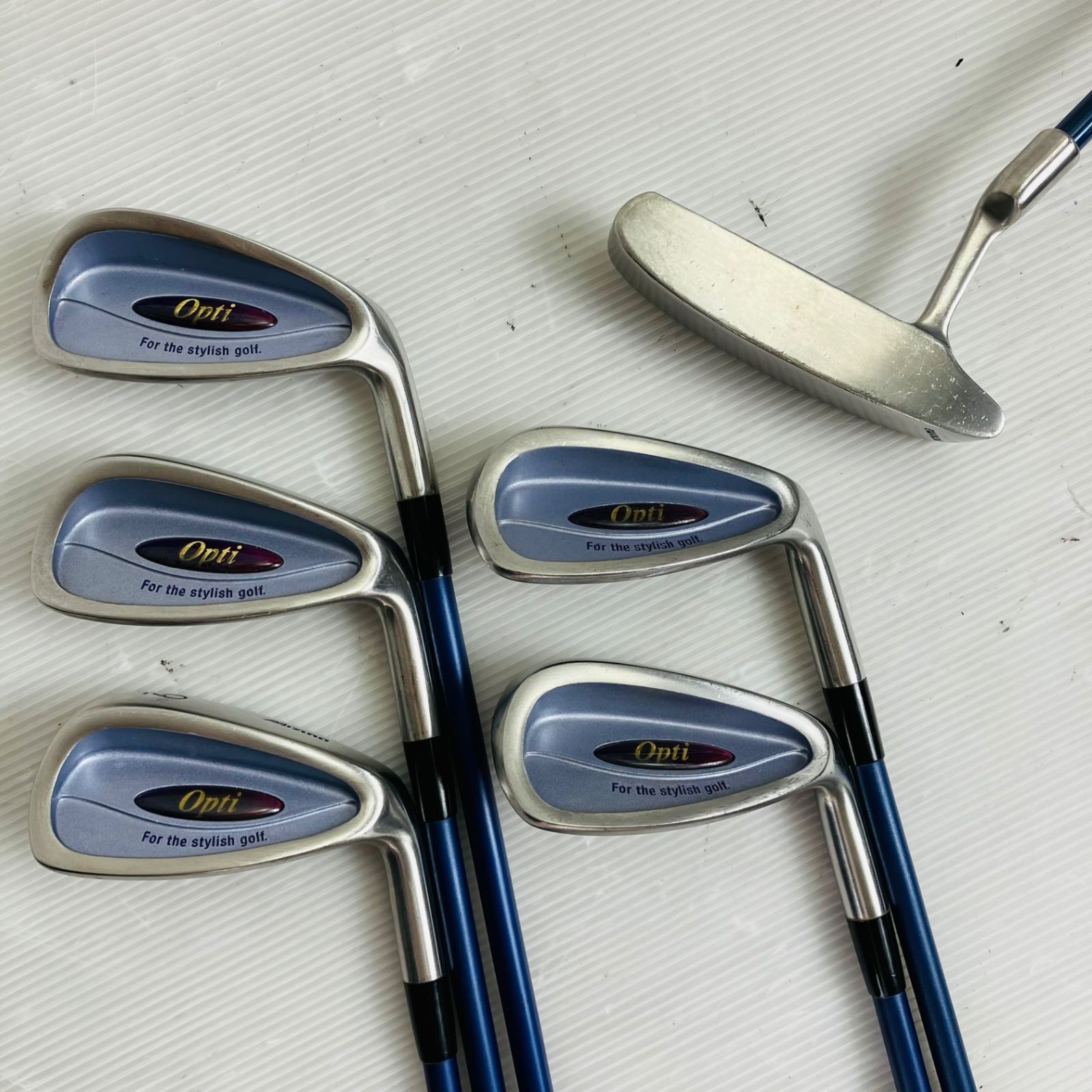 レディース MIZUNO ミズノ Opti オプティ ゴルフクラブセット ゴルフセット クラブセット 初心者 入門 右利き パター付 安価 88Y-38