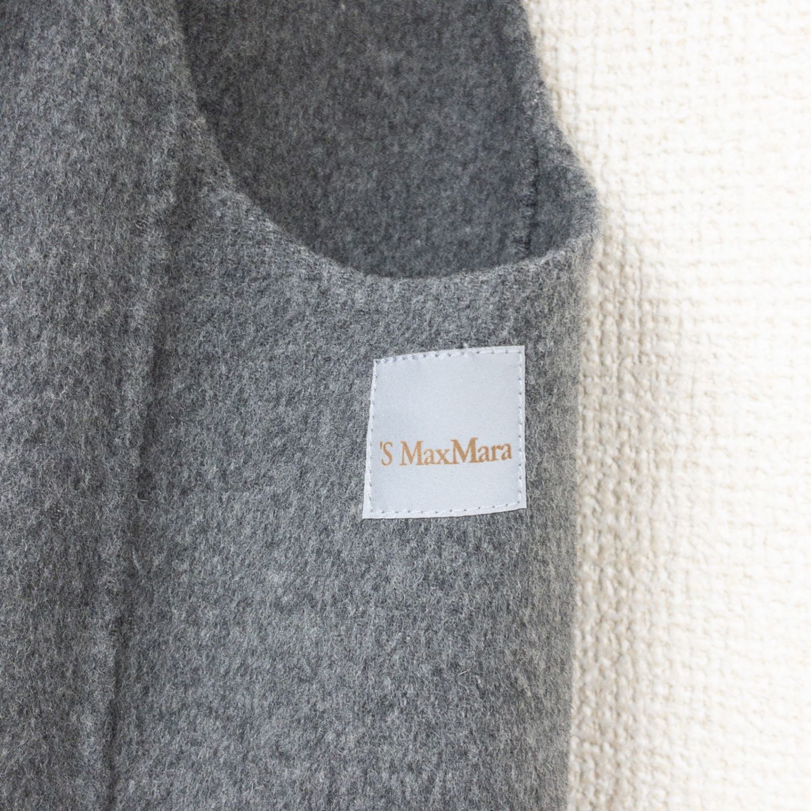 S Max Mara エスマックスマーラ ロングジレ ベスト クチートアマーノ