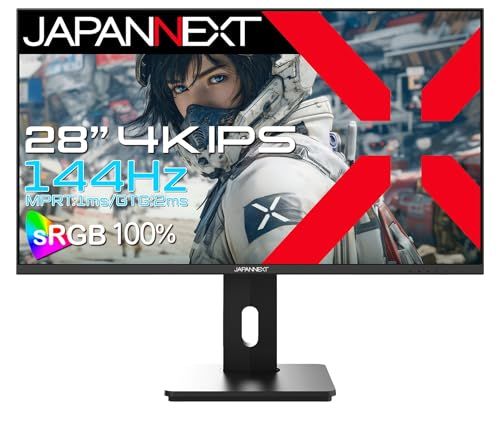 JAPANNEXT 28インチ ゲーミングモニター JN-IPS28G144U-HSPC6送料無料 f0a0e679