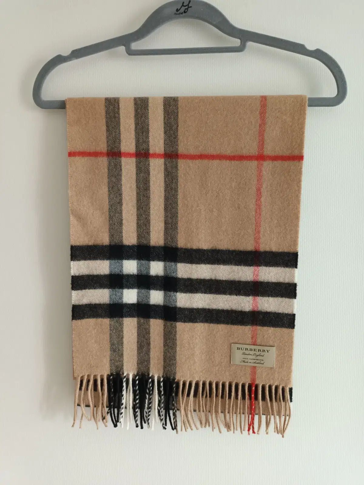 (正規品)バーバリー カシミア マフラー