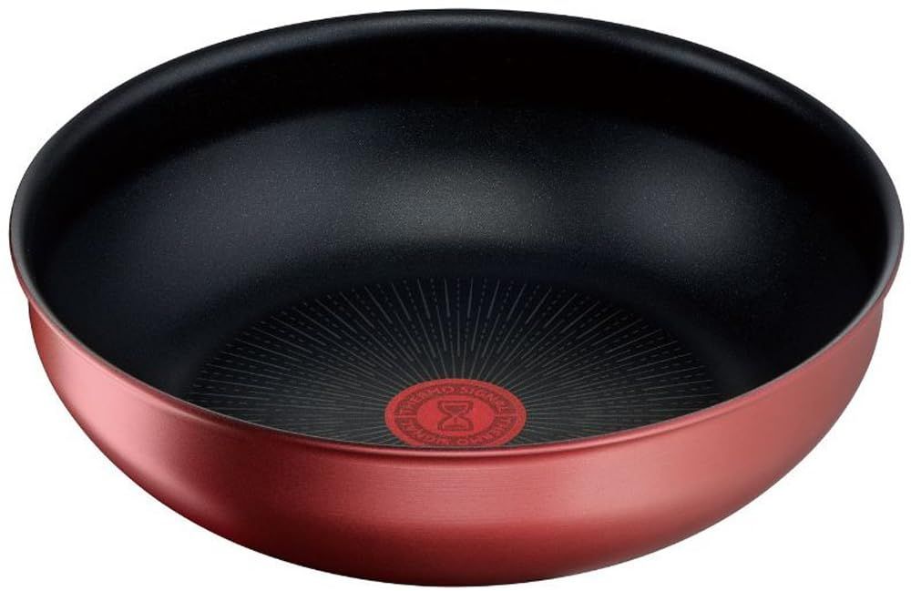 ティファール(T-fal) 炒め鍋 中華鍋 深型 ウォックパン 26cm インジニオ・ネオ IHルージュ・アンリミテッド IH対応 L38377 レッド [05)炒め鍋 26cm]
