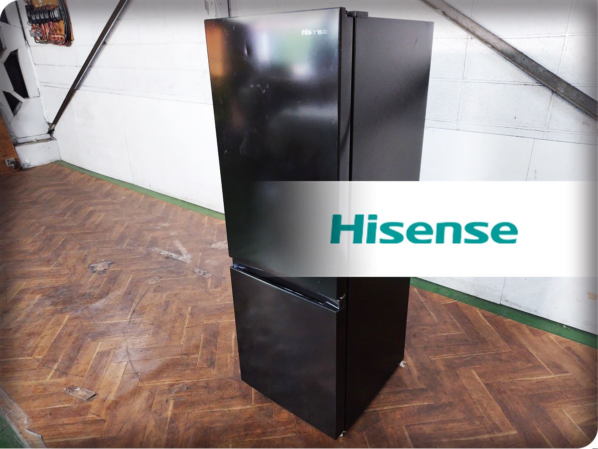 ■展示品■未使用品■Hisense/ハイセンス■ノンフロン冷凍冷蔵庫■175L■強化ガラス棚/LED庫内灯■2026年製■HR-D1701B■kdn6497m