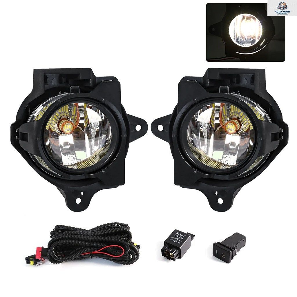 トヨタ ハイラックス ヴィーゴ MK7 2011 - 15 LED 車用フォグランプ フロントバンパー ヘッドライト ハロゲンバルブ 配線付き トヨタ ハイラックス ヴィーゴ MK7 2011 - 15 LED 車用フォグランプ フロントバンパー ヘッドライト ハロゲンバルブ 配線付き