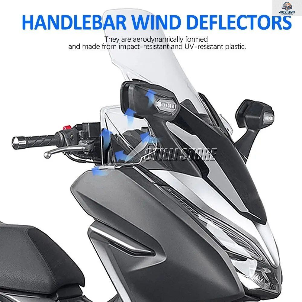 ホンダ FORZA 250 FORZA 300 FORZA 350 125 FORZA125 2019-2024 用 新型バイク ハンドガード ウインドスクリーンプロテクターシールド