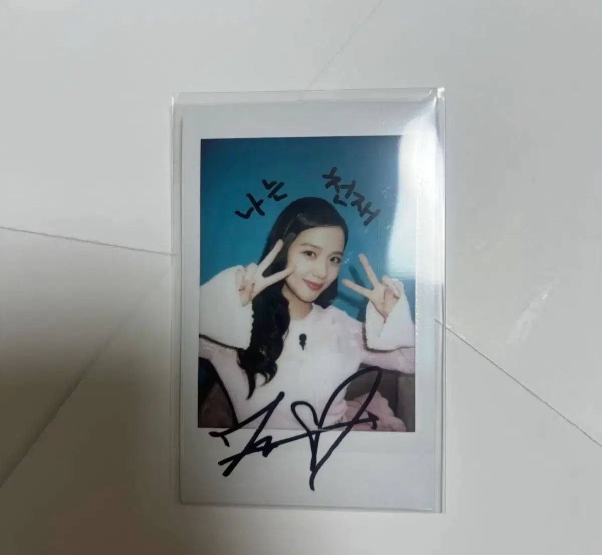 BLACKPINK ジス(JISOO) サイン チェキ ポラロイド BLACKPINK JISOO トレカ グッズ 392,085円