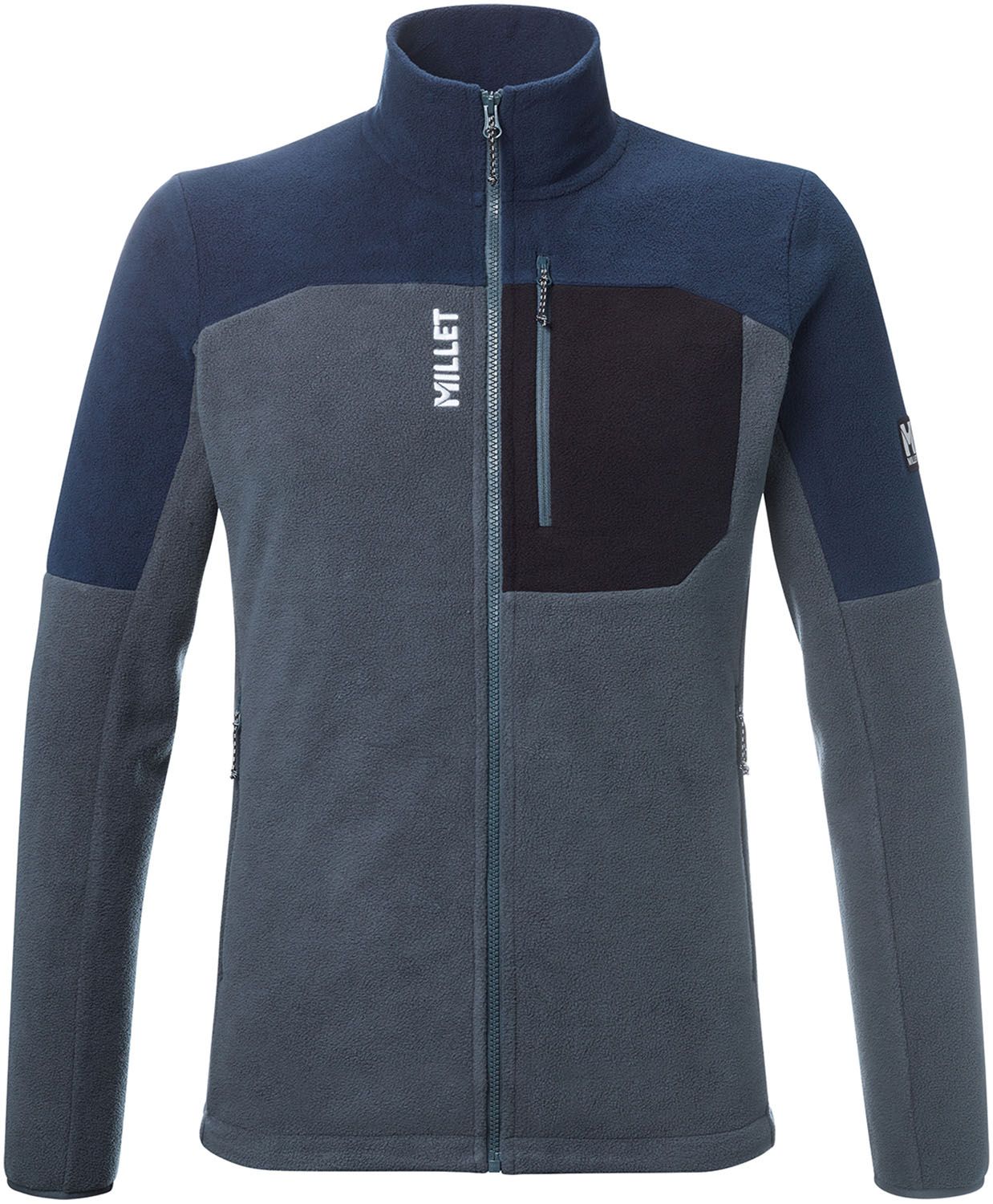 ミレー MILLET アウトドア シマイ フリース ジャケット CIMAI FLEECE JKT メンズ アウター 防寒 保温 軽量 起毛 通気性 速乾性 クライミング 登山 トレッキング ハイキング MIV10259 N6548 SHADOWBLUE