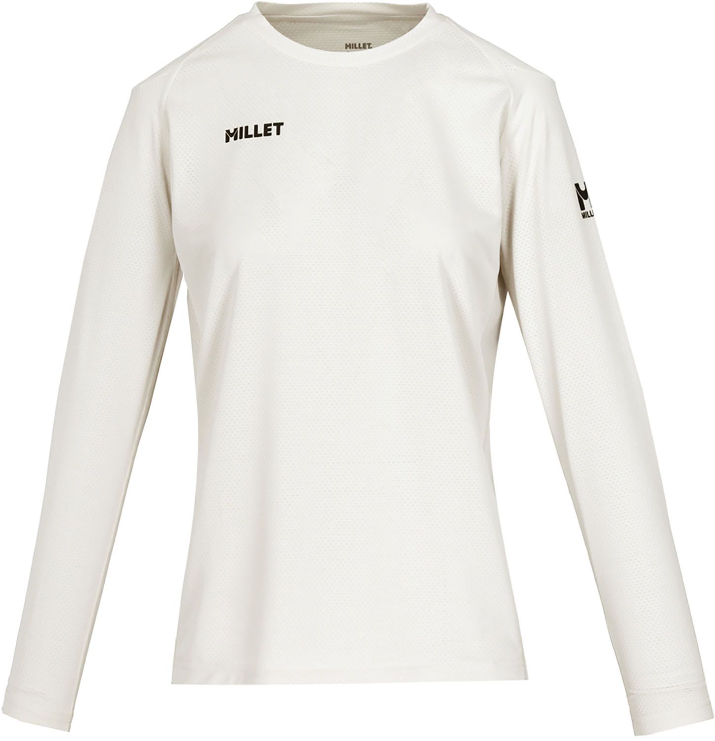 ミレー MILLET アウトドア ウビック ドライ ロングスリーブ Tシャツ UBIC DRY TS LS レディース 長袖 トップス 汗ジミが目立ちにくい 吸水速乾 軽量 登山 トレッキング MIV03291 N8014 FOGGYDEW