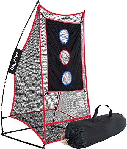 Gagalileo ゴルフ練習ネット アプローチ用 1.8x1x1m 集球設計 屋内屋外 コンパクト 省スペース キャリーバッグ付属 精度練習送料無料 ea7b639e