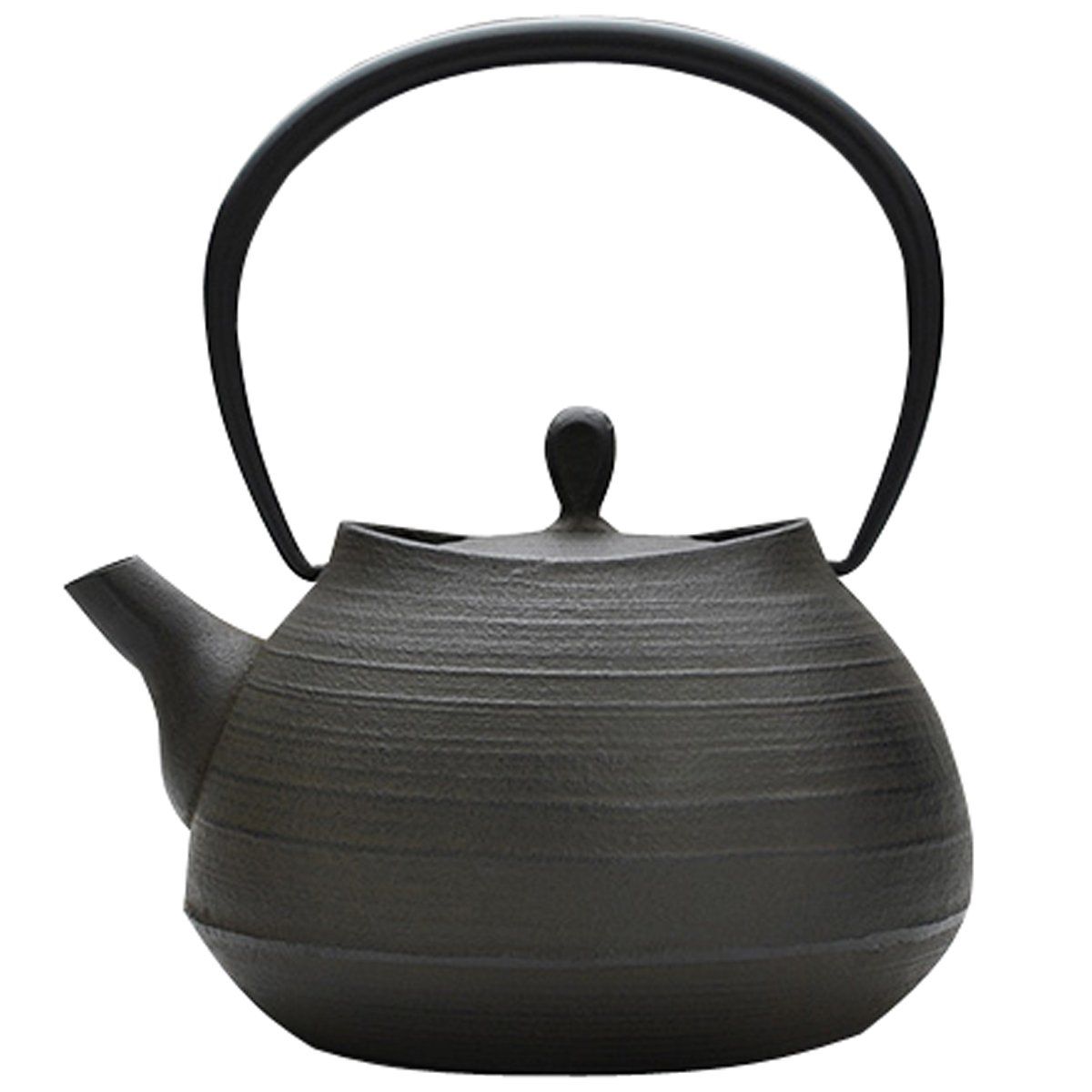 南部鉄器：壱鋳堂 鉄瓶 刷毛目 Kettle hakeme 1L W18×D15×H20(㎝)【IH調理器対応】