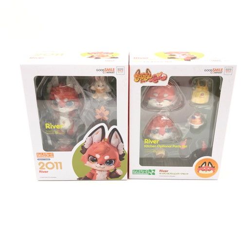 【中古未開封】グッドスマイルカンパニー ねんどろいど River & オプションパーツ セット【053-260902-ma-02-fur】