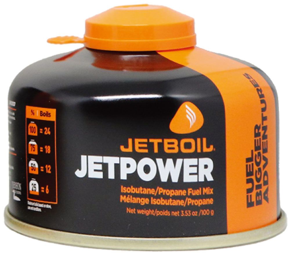 ジェットボイル JETBOIL アウトドア ジェットパワー100 ガスカートリッジ キャンプ ガス 燃料 缶 OD缶 1824332 - 12,766円