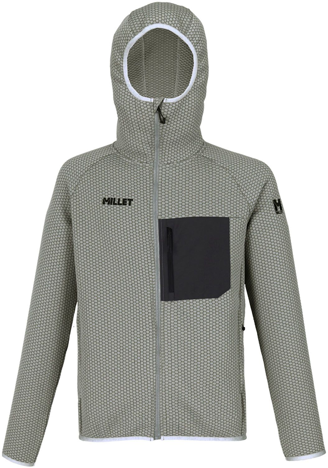 ミレー MILLET アウトドア セネカ エアロ フーディ SENECA AERO HOODIE メンズ ミドルレイヤー パーカー 吸水速乾性 ドライ感持続 登山 トレッキング ハイキング レジャー MIV03274 N2987 GRANITE 12,210円