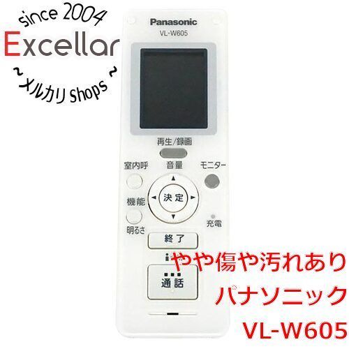 [bn:12] Panasonic ワイヤレスモニター子機 VL-W605 電池パックなし 8,278円