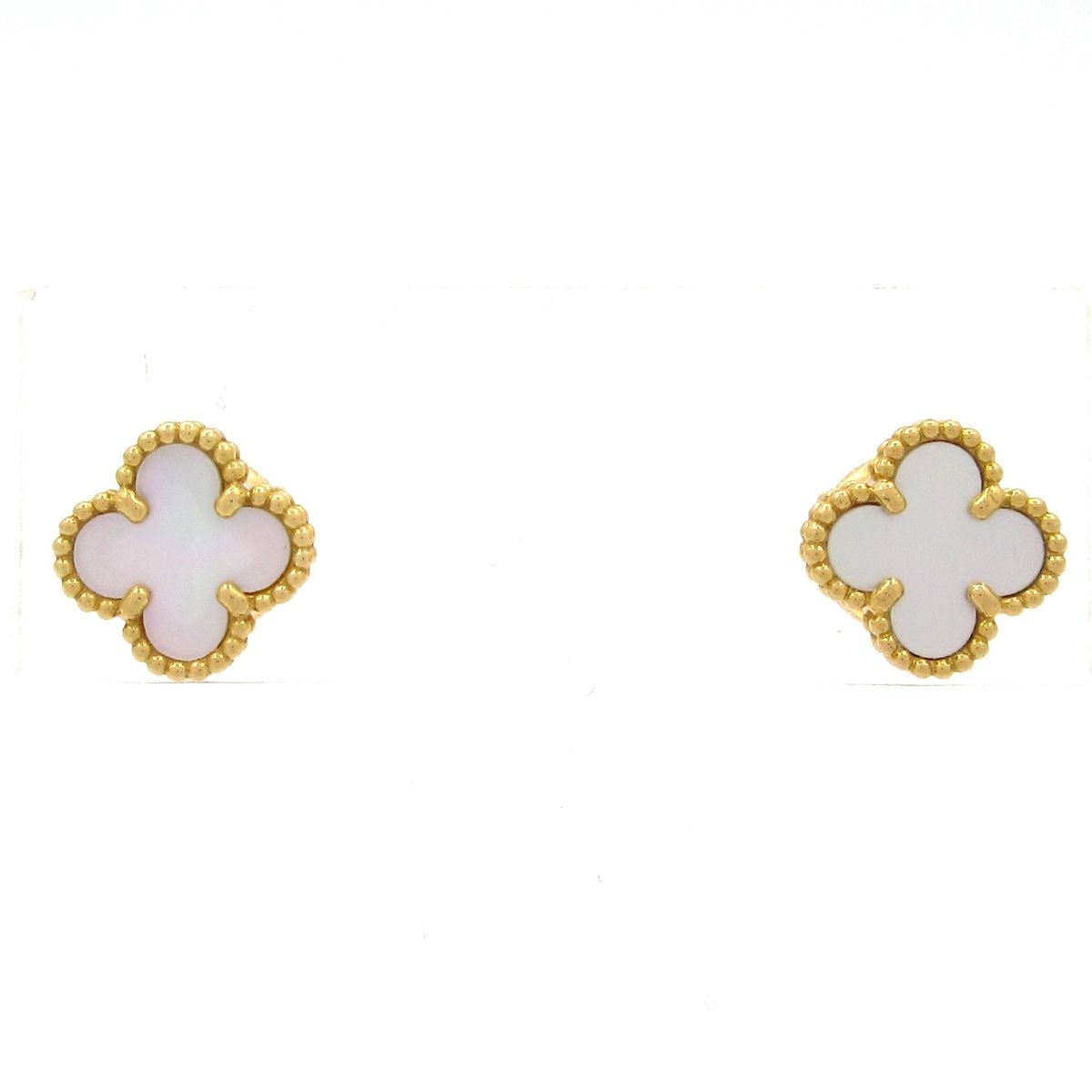 Van Cleef & Arpels(ヴァンクリーフ&アーペル) ピアス スウィートアルハンブラ VCARA44800 K18YG×マザーオブパール 212,200円