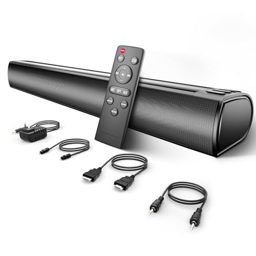 サウンドバー テレビ用 ホームシアター Bluetooth対応 音楽/3D/映画3つEQモード USB再生/AUX/光デジタル/HDMI（ARC）対応 43866bc9