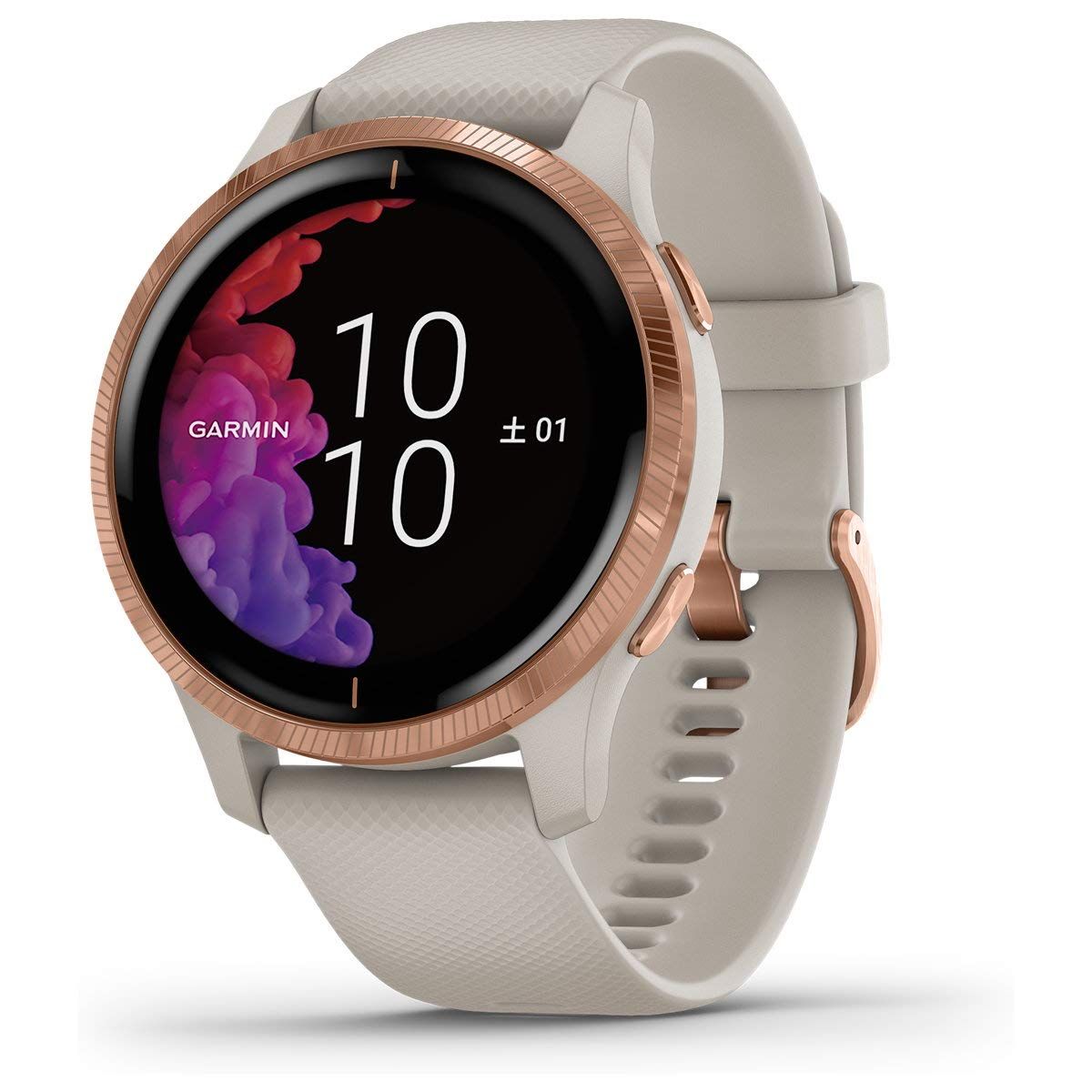 GARMIN Venu Light Sand/Rose Gold 010-02173-27 [ライトサンド/ローズゴールド]