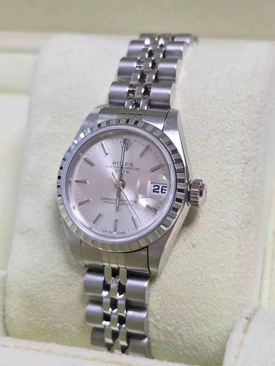 ROLEX ロレックス 保証書 デイジャスト 26mm シルバー サンレイ ダイアル 79240 時計 06年