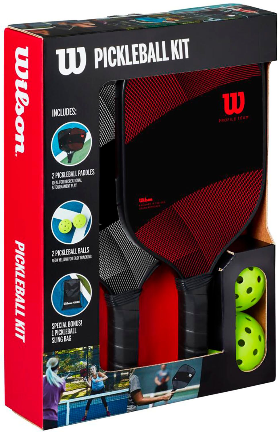 ウイルソン Wilson PICKLEBALL KIT 2 PADDLES 2 ピックルボール パドル