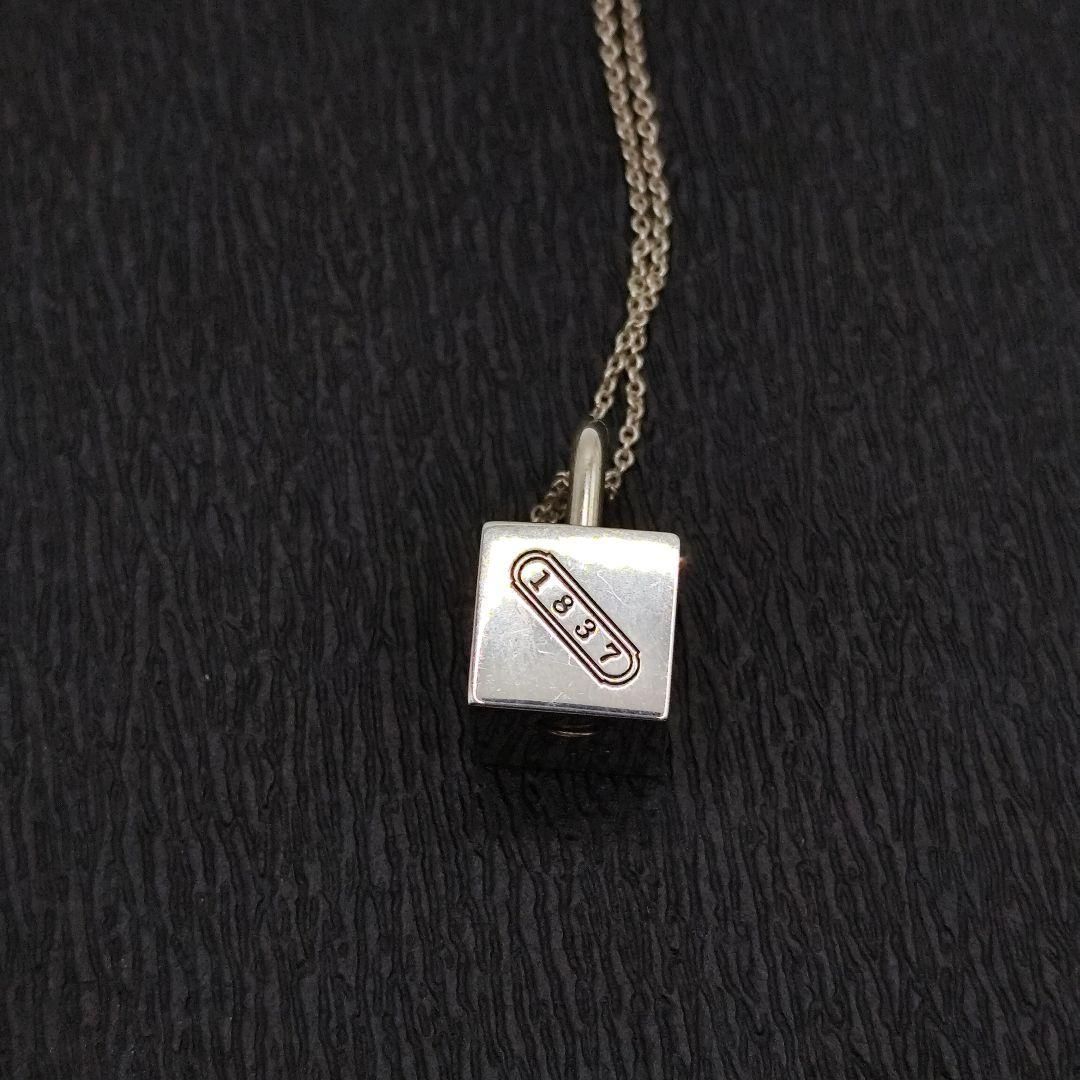 25502✨️ティファニー 1837 スクエアキューブ 南京錠 925ネックレス 25502✨️ティファニー 1837 スクエアキューブ 南京錠 925ネックレス