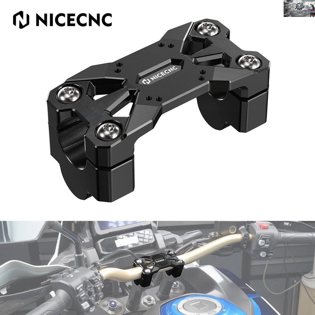 ホンダ CRF1100L Africa Twin Adventure 2020-2025 2024 用 NICECNC ハンドルバーライザー 25mm Honda CRF1100L Africa Twin Adventure 202