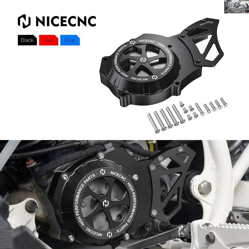 NICECNC製 ヤマハ ブラスター 200 YFS200 YFS200SE 1988-2006用 透明ステータースプロケット カバーガード プロテクト ATVアクセサリー カ