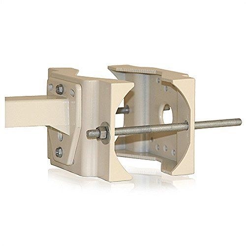 ★新品★防犯カメラ 屋外ポール取付ブラケット　挟込みタイプ 【1台?2台設置用】 e04c044e