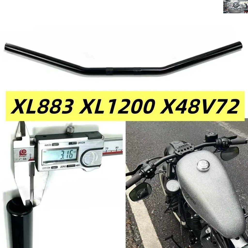 ハーレー スポーツスター XL883 XL1200 X48 V72 スーパーロー 883L 883 1200 48 72 用 1インチ サイドバー ハンドルバー アクセサリー カス 24,610円