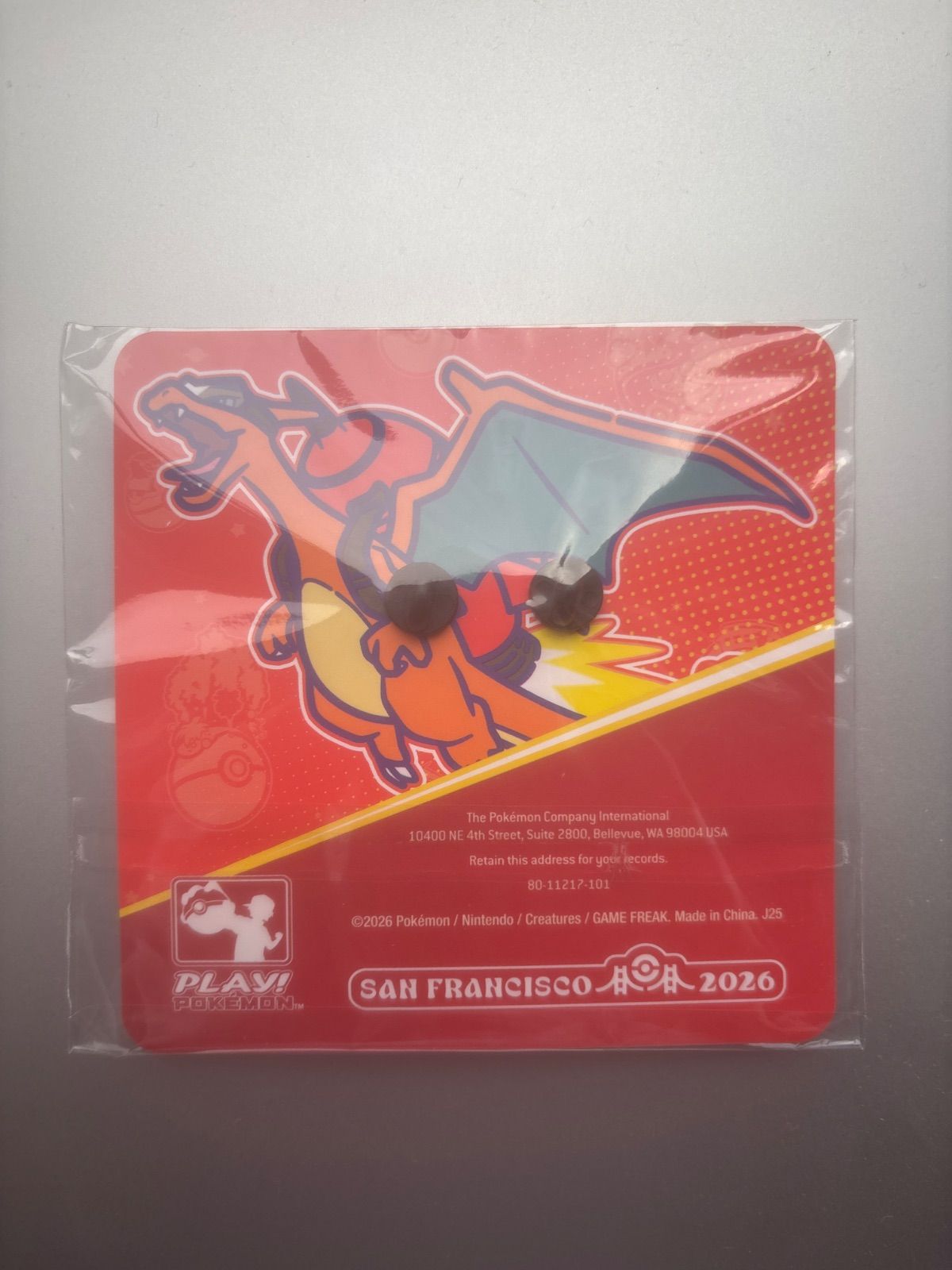 WCS2026】リザードン ピン サンフランシスコ スタッフ限定 PokemonXP