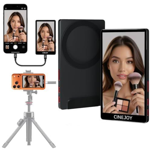 EACHSHOT CineJoy M2 Vlog 自撮りモニター iPhone15/16/17対応, 非互換17air 外カメラ背面4K/1080P送料無料 1f4d2de6