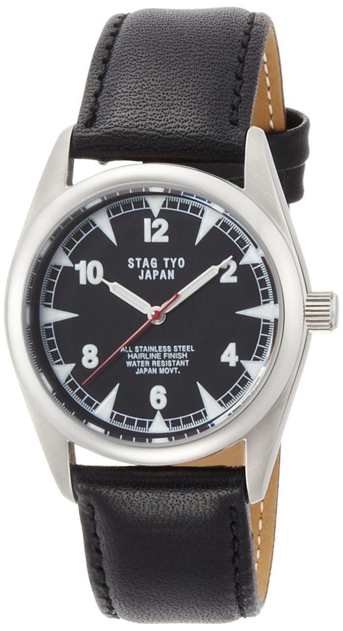 【新品・5営業日で発送】マルゼキ スタッグ STAG TYO チェンジアップウオッチ 1950年代頃の古き良きアメリカン・ウォッチデザイン STG016S2