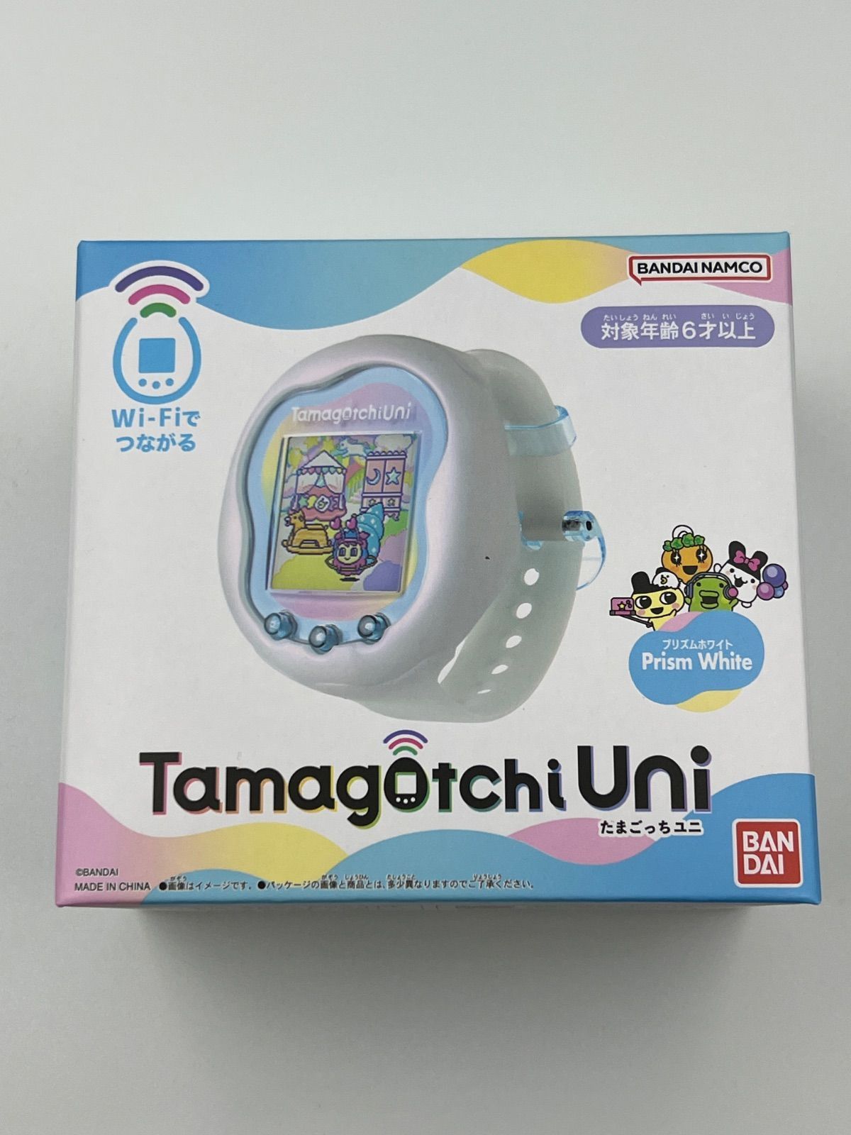 新品未開封 BANDAI たまごっちユニ Tamagotchi Uni Prism White プレミアムバンダイ限定カラー