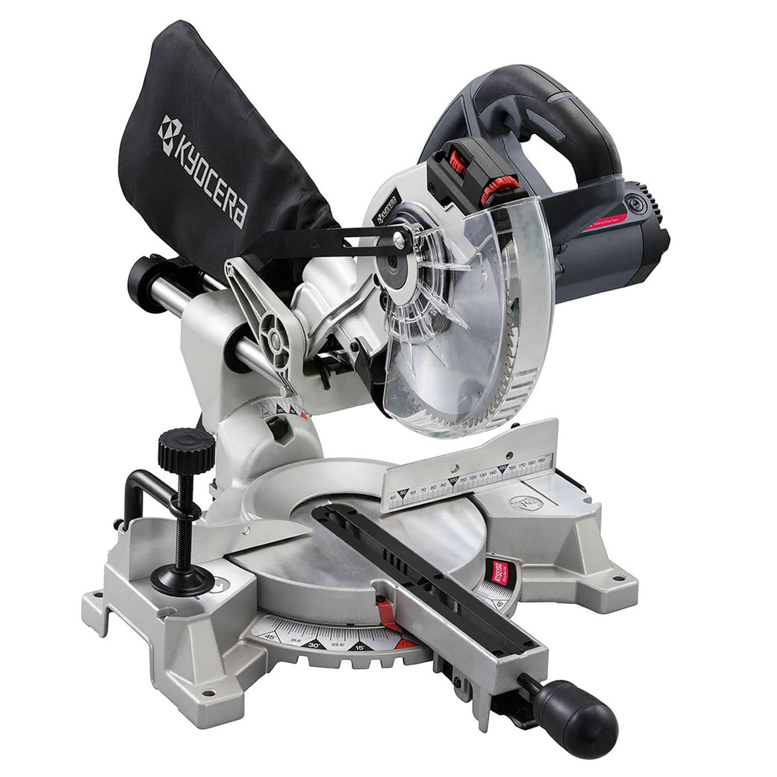 ☆新品☆京セラ(Kyocera) 旧リョービ プロ用 卓上スライド丸ノコ ATSS192 618950A シルバー 【レーザーマーカー付で墨線合わせが簡単で角度・傾斜・複合切断も可能】 ノコ刃190mm 回転数5000min-1 切断能力 ( 58c663b5