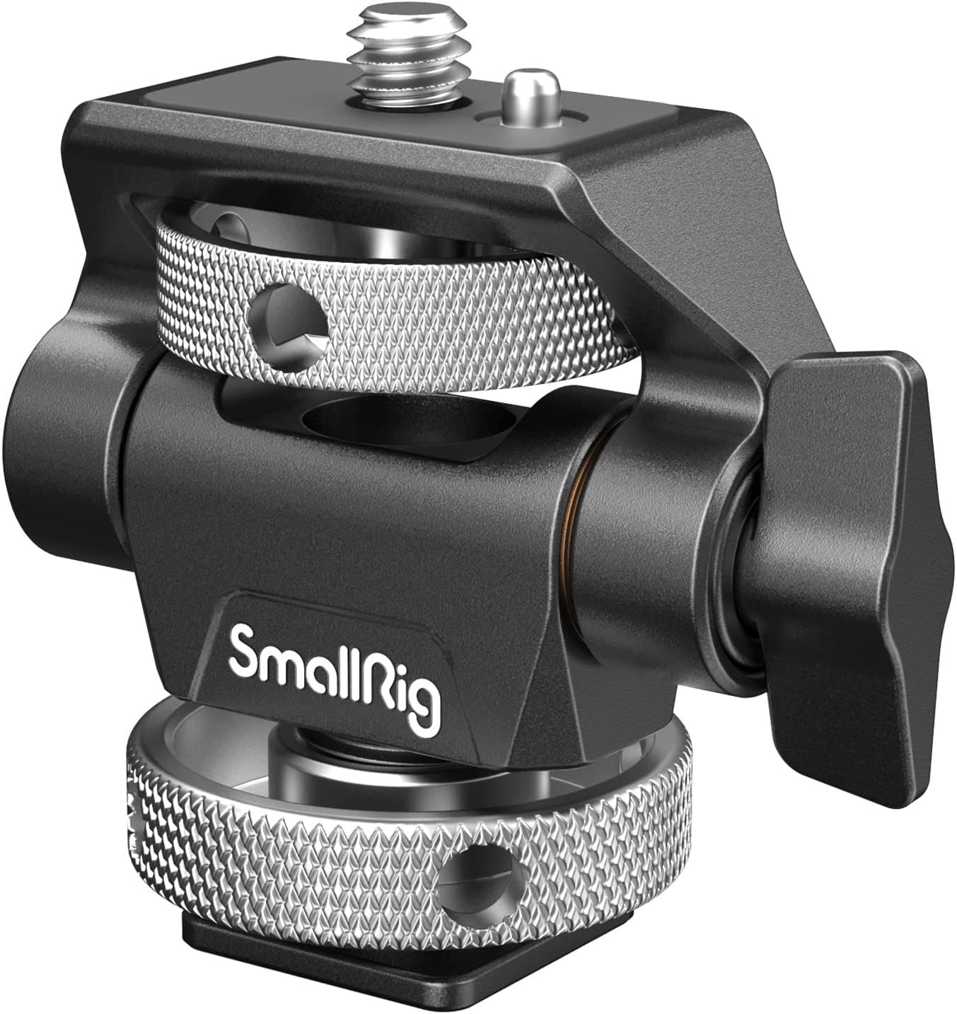 SMALLRIG フィールドモニターマウント - モニター用 回転と傾き調整可能 コールドシューマウント付き - 5インチと7インチ対応 - 2905 [コールドシュー。]