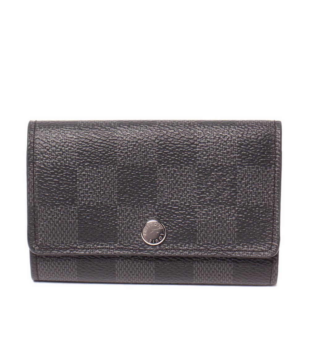 ルイ・ヴィトン 6連キーケース ミュルティクレ 6 ダミエ グラフィット N62662 メンズ LOUIS VUITTON