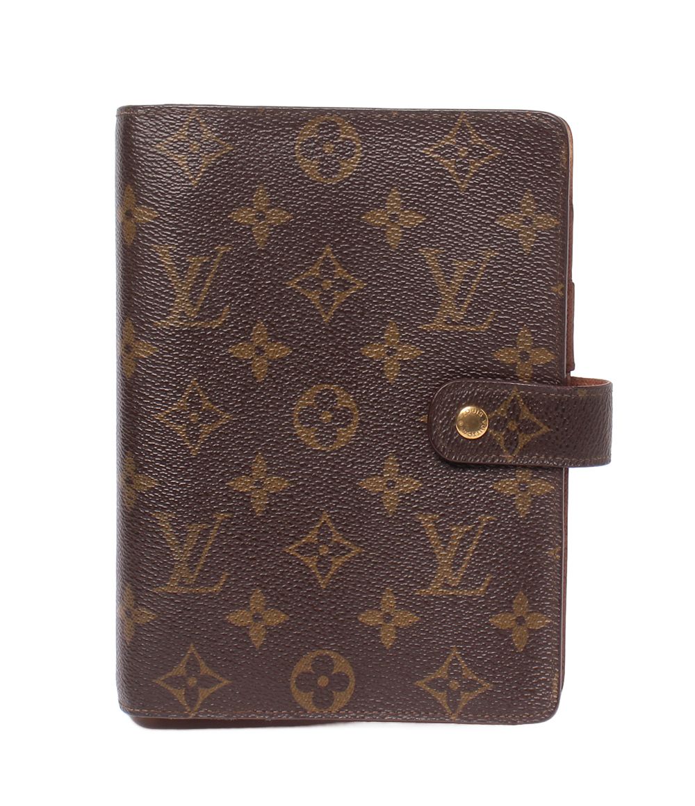 ルイ・ヴィトン 手帳カバー アジェンダ GM モノグラム R20106 メンズ レディース LOUIS VUITTON
