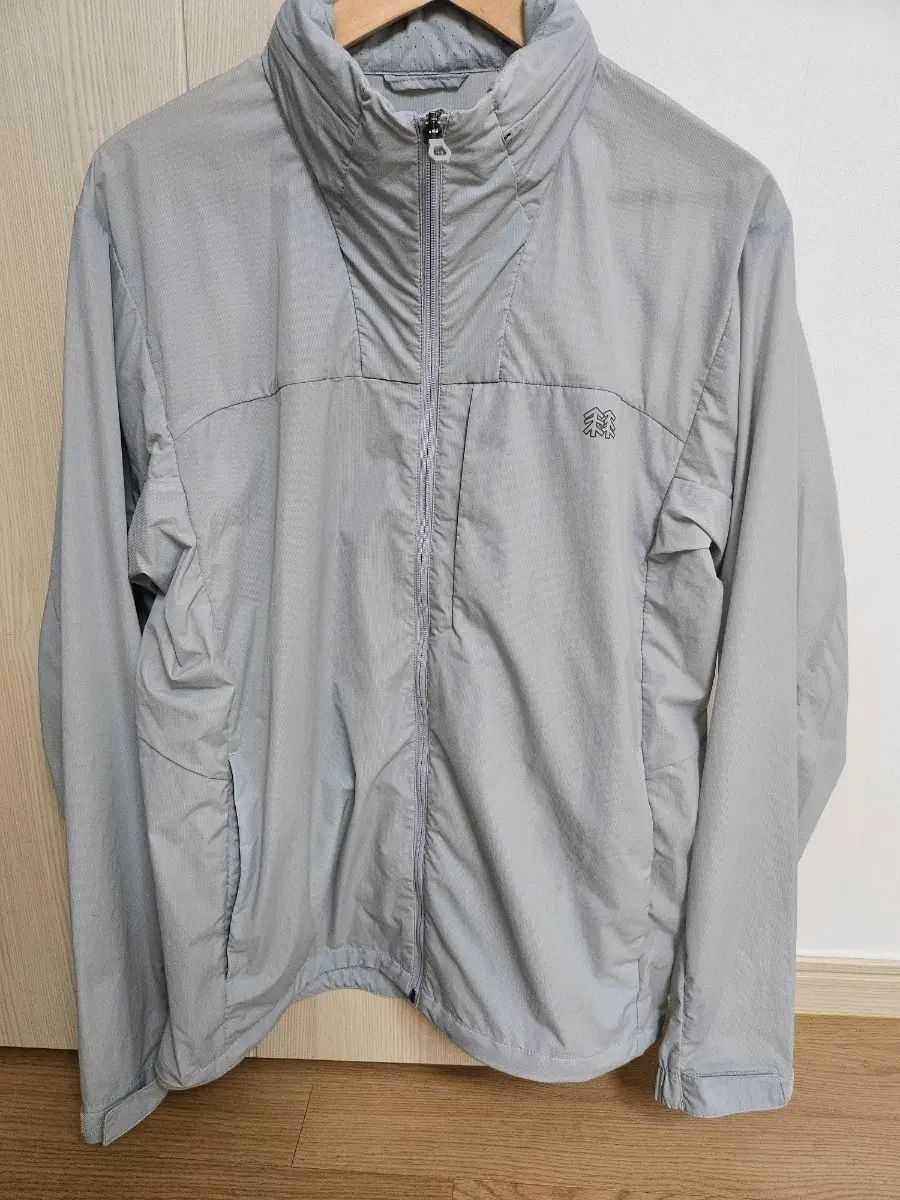 KOLON SPORT コーロンスポーツ メンズ ロング 防風 ジャケット ライトグレー (105)