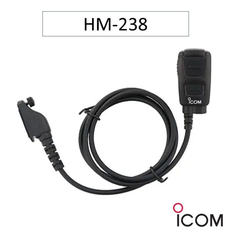 HM-238 アイコム(ICOM) サブチャンネルPTT機能対応タイピン型マイクロホン