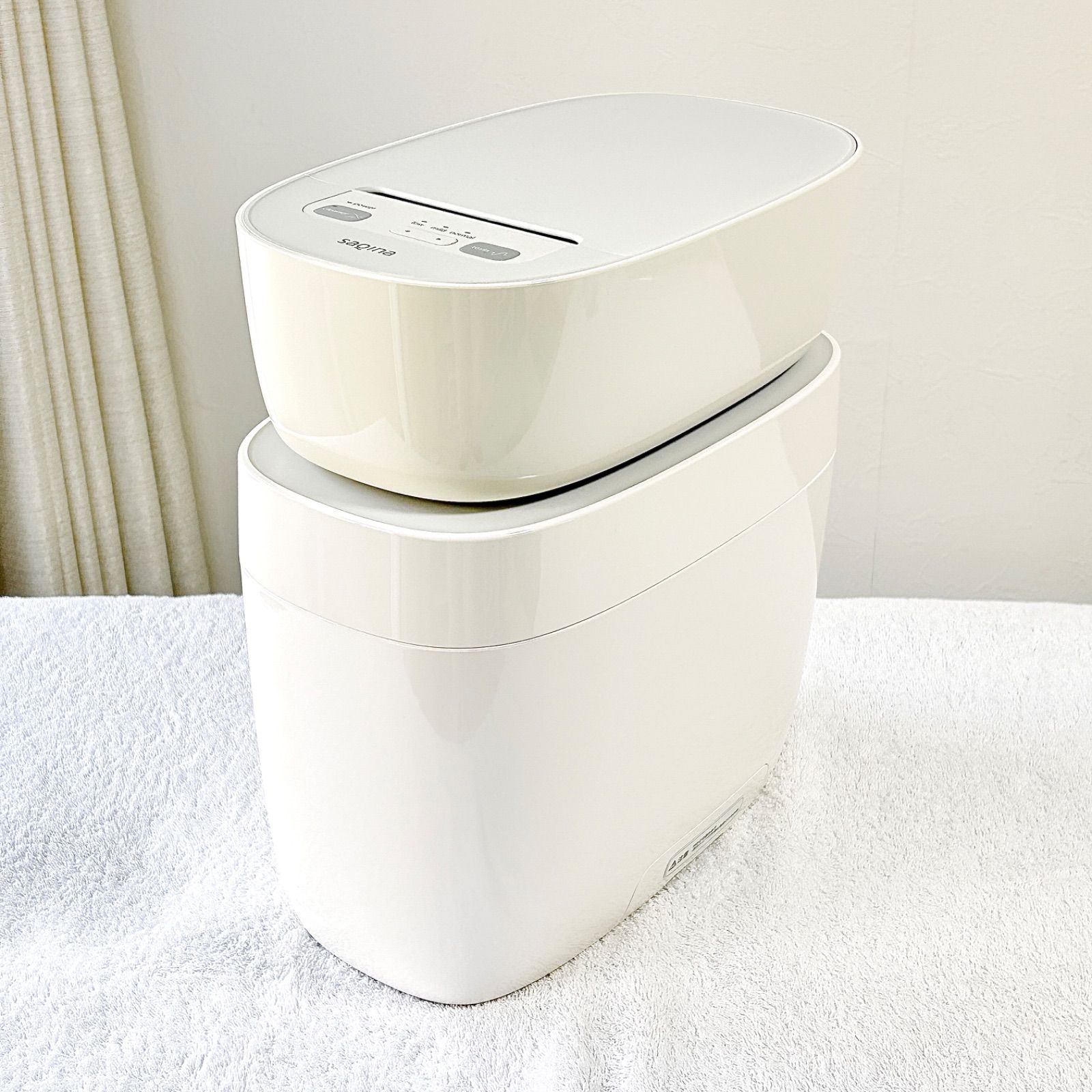 saqina pino 美顔器　タンク洗浄剤付 サキナ 美顔器 ピノ【クシ菅付き・タンク洗浄済】スチーマー テスラー