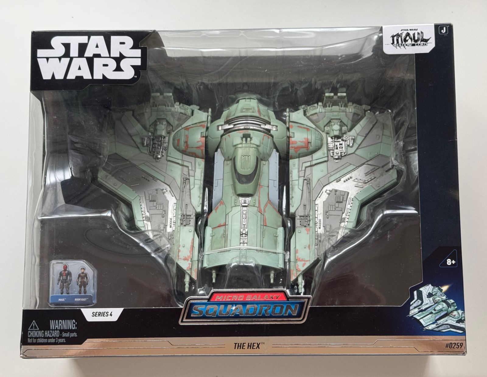 スターウォーズ マイクロ ギャラクシー 飛行隊 フィギュア ヘックス Star Wars Maul Shadow Lord Micro Galaxy Squadron The Hex