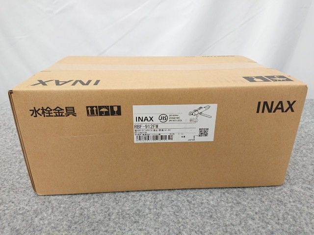 【未使用品】 リクシル INAX サーモスタット付シャワーバス水栓 RBF-912FW 浴室用 水栓金具